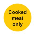 Cooked Meat Sign Save Vnl 100X100