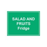 Salad Fruits Sign Save Vnl 150X200