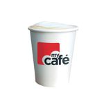 Mycafe Single Wall Hot Cup 8Oz Pk50
