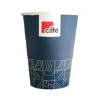 Mycafe Single Wall Hot Cup 12Oz Pk50
