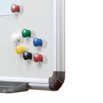 Nobo Magnetic Pin Assorted 18Mm Pk12