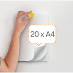 Nobo Whiteboard Magnets 38 Ylw Pk10