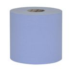 Raphael 1Ply Roll Towel Blue Pk6