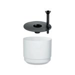 Paulina Self Watering Pot 20Cm White