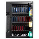 Fingerprint Key Safe 60 Hooks Black