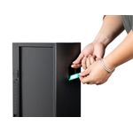 Fingerprint Key Safe 60 Hooks Black