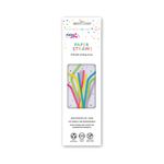 Flexible Drinking Straws Ast Pk24