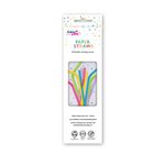 Flexible Drinking Straws Ast Pk24