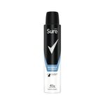 Sure Men Anti-Persp Aerosl 200Ml Pk6