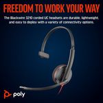 Poly Blackwire 3210 Uc Usb-C/A Hset