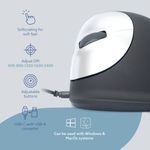 R-Go He Break Vertical Mouse Lh Med