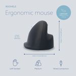 R-Go He Break Vertical Mouse Lh Med