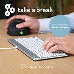 R-Go Compact Break Keyboard White