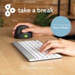 R-Go Compact Break Keyboard Wls Wht