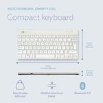 R-Go Compact Break Keyboard Wls Wht