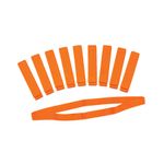 Team Bands Pp Tape Orange Pk10