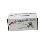 Safewrap Shredder Bag 40L Clr Pk100