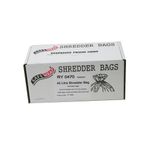 Safewrap Shredder Bag 40L Clr Pk100