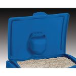 Economy Salt Bin Kit Blk/Blue 47L