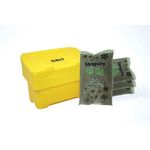 Salt Bin Supplied With Salt Ylw 115L