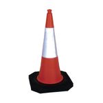 2 Part Traffic Cone 1000Mm