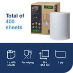 Tork Cloth Combi Roll Blu 152M