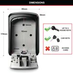 Master Lock 4-Digit Combi Key Unit