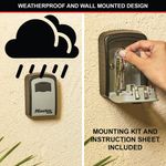 Master Lock 4-Digit Combi Key Unit