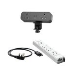 Cubi On Desk Power Bundle Black
