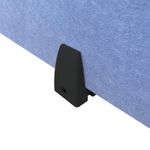 Pet Desk Edge Clamp Scrn Holder Blk