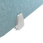 Pet Udesk Edge Fixed Scrn Holder Wht