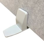 Pet Surface Mounted Scrn Holder Wht