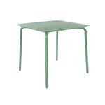 Lark Sq Slatted Table Fair Green