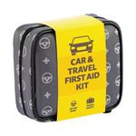 Car And Travel First Aid Kit Grey