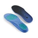 Comfort Insole + Gel Pads Blue 13