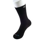 Crew Sock Recycled Black Small