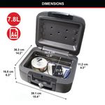 Master Lock Fire Wpf Security Chest