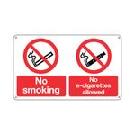 No Smoking E-Cigarettes Plas 100X250