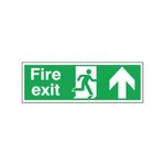 Fire Exit Up 150X450Mm Self-Adhesive