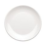 Plate Round 7 Inch 18Cm Mela Wht Pk6
