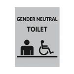 Stewart Superior Gender Neut Wc Sign