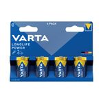 Varta Longlife Power C Battery Pk4