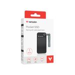Verbatim Pocket Ssd 1Tb Grey