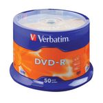 Verbatim Dvd-R 16X Pk50 43548