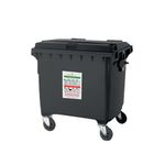 1100L Lockable Wheeled Bin