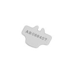Versapak T2 Numbered Seal Wht Pk500