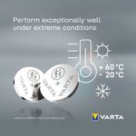 Varta Cr2025 Coin Cell Battery Pk2