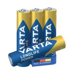 Varta Longlife Power Aaa Battery Pk4