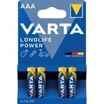Varta Longlife Power Aaa Battery Pk4