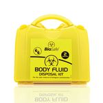 Biosafe Body Fluid Clean-Up Kit Ylw